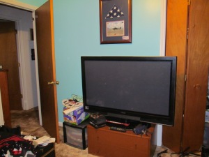 My son's FS TV that he'll be getting once he's out of bootcamp and training/school. 