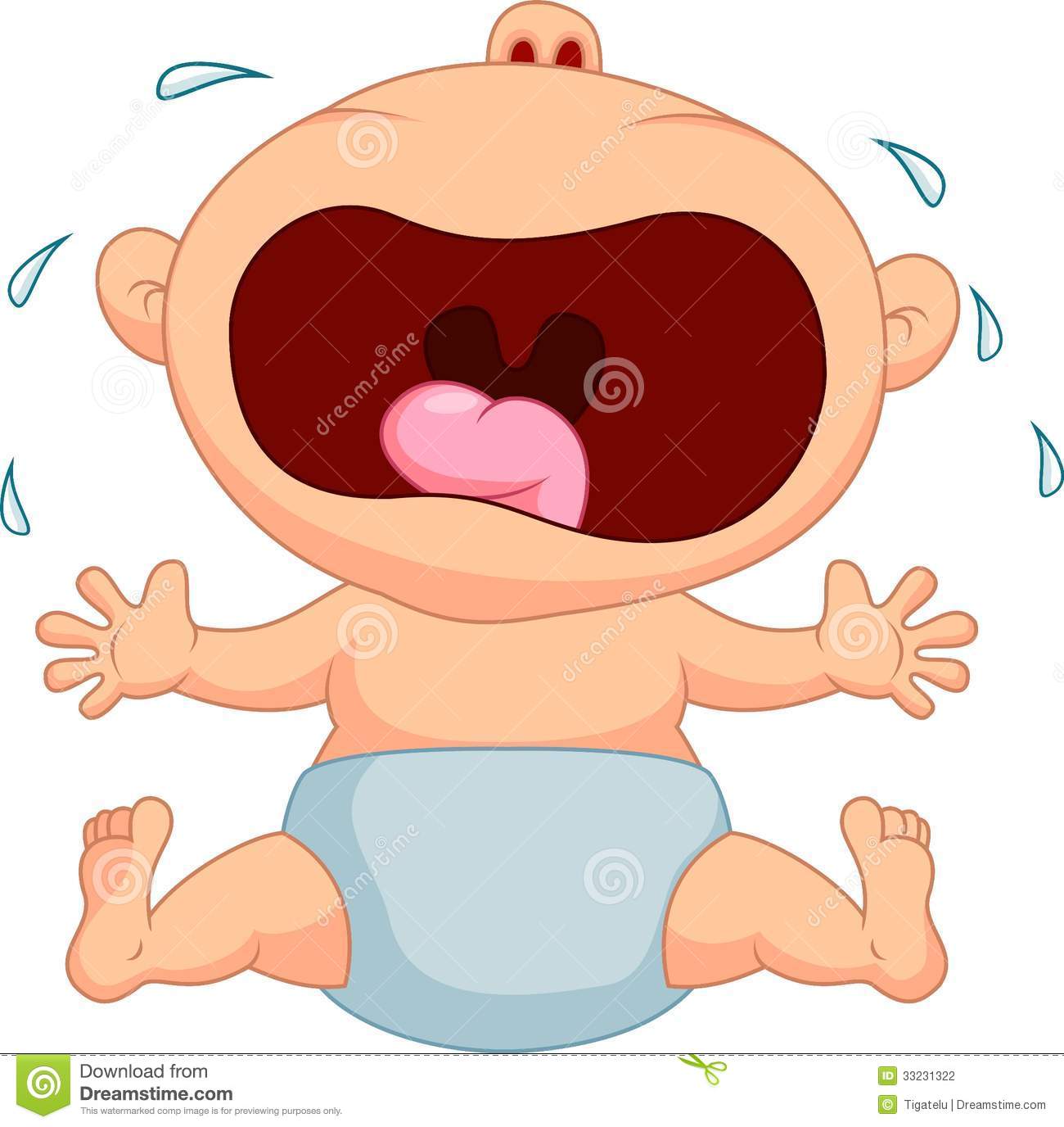 clipart of baby crying - photo #35
